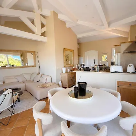 Le Tropezien - Vue A 180, 3 Chambres, Jardin & Piscine Semesterbostad *